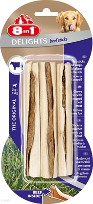 Picture of 8in1 Przysmak 8in1 Beef Delights Bone Sticks 3 szt.