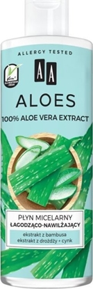 Picture of AA Aloes 100% Pyn micelarny agodzco-nawilajcy 400ml