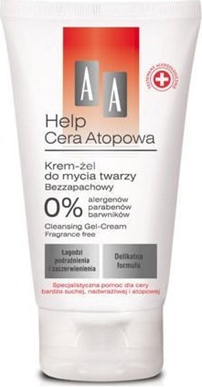Изображение AA Help Cera Atopowa Krem-el do mycia twarzy 125ml