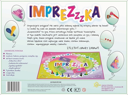 Изображение Abino Gra planszowa Imprezzzka