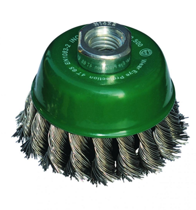 Picture of Abraboro Szczotka doczoowa drut splatany ze stali nierdzewnej 65mm - AB99040012