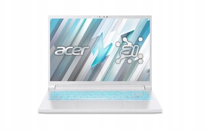 Attēls no Acer | Nitro V14 ANV14-62-R0A5 | Pearl White | 14.5 " | IPS | WUXGA | 1920 x 1200 pixels | AMD Ryzen AI 5 | 340 | 16 GB | DDR5 | Solid-state drive capacity 1000 GB | NVIDIA GeForce RTX 5050 | GDDR7 | 8 GB | Windows 11 Pro | 802.11ax | Bluetooth version 5.