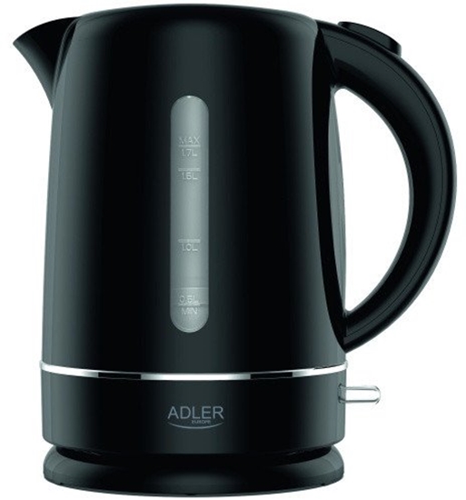 Изображение AD 1385 black Czajnik elektryczny 1,7l z filtrem antywapiennym i automatycznym wyczaniem