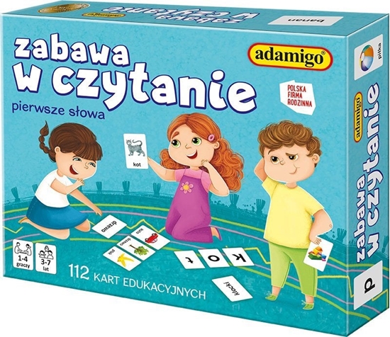 Picture of Adamigo Zabawa w czytanie Gra edukacyjna