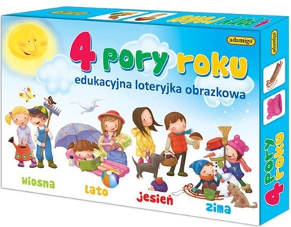 Attēls no Adamigo Zestaw Edukacyjny 4 Pory Roku - 6205