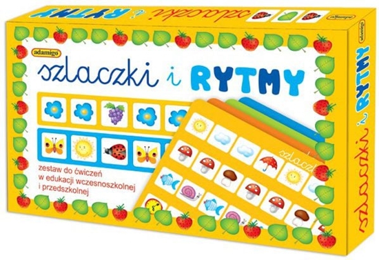 Изображение Adamigo Zestaw Edukacyjny Szlaczki i Rytmy - 6182