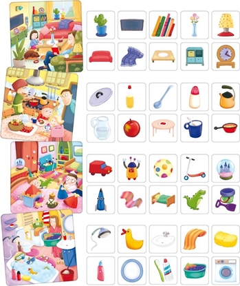 Attēls no Adamigo Zestaw Edukacyjny W Domu - 5253