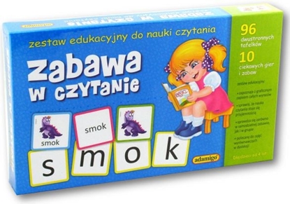 Attēls no Adamigo Zestaw Edukacyjny Zabawa Czytanie - 6069