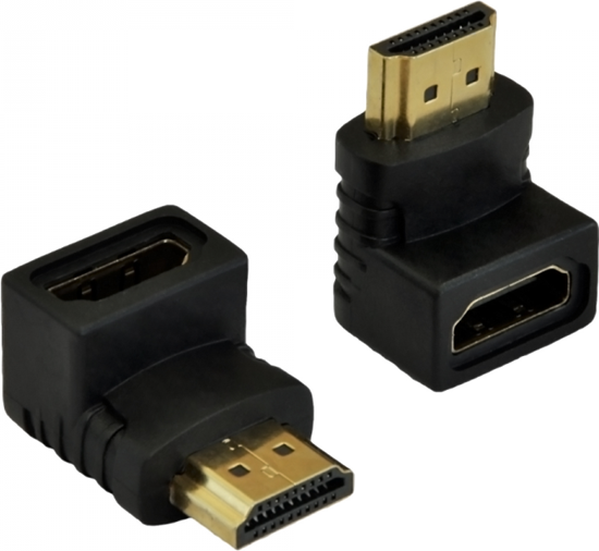 Picture of Adapter AV Akyga HDMI - HDMI czarny (AK-AD-01)