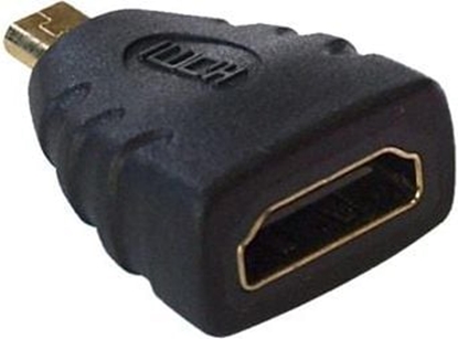 Attēls no Adapter AV Art HDMI Micro - HDMI czarny (AL-OEM-53)