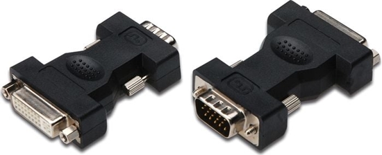 Picture of Adapter AV Digitus DVI-I - D-Sub (VGA) czarny (AK-320505-000-S)