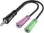 Picture of Adapter AV Hama Jack 3.5mm - Jack 3.5mm x2 czarny (002003520000)