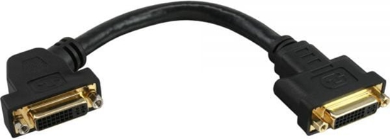 Picture of Adapter AV InLine DVI-I - DVI-I czarny (17301G)