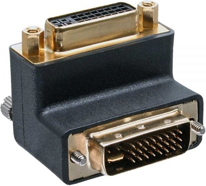 Attēls no Adapter AV InLine DVI-I - DVI-I czarny (17781W)