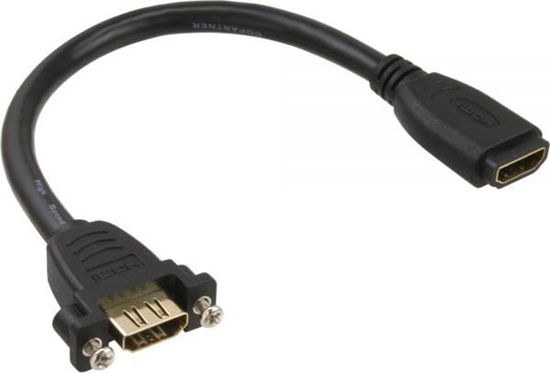 Изображение Adapter AV InLine HDMI - HDMI czarny (17600R)