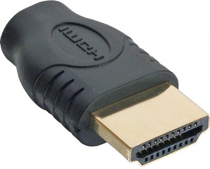 Attēls no Adapter AV InLine HDMI - HDMI Micro czarny (17690A)