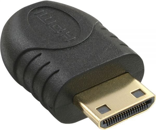 Picture of Adapter AV InLine HDMI Mini - HDMI Micro czarny (17690I)