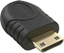 Изображение Adapter AV InLine HDMI Mini - HDMI Micro czarny (17690I)
