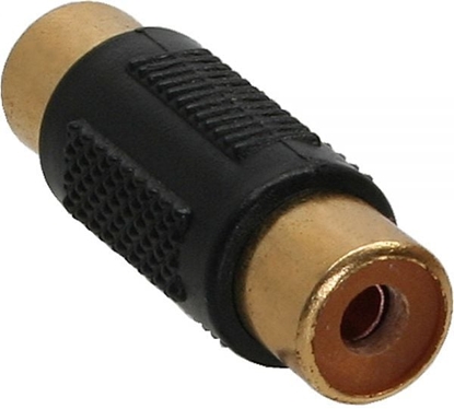 Attēls no Adapter AV InLine RCA (Cinch) - RCA (Cinch) czarny (99315)