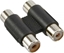 Picture of Adapter AV InLine RCA (Cinch) x2 - RCA (Cinch) x2 czarny (99318)