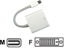 Изображение Adapter AV JJ Computer DisplayPort Mini - DVI-D biay (AVC 127-0,1M)
