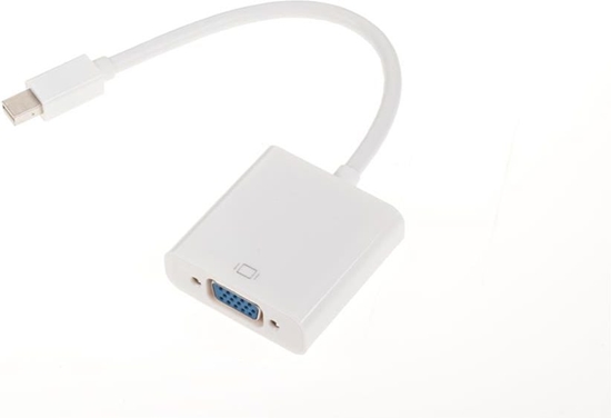 Picture of Adapter AV LechPol DisplayPort Mini - D-Sub (VGA) czarny (KOM0848)