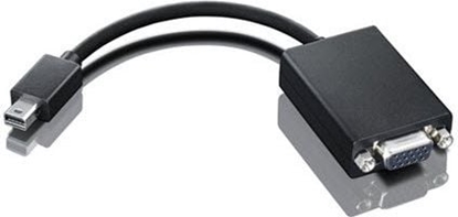 Attēls no Adapter AV Lenovo DisplayPort Mini - D-Sub (VGA) czarny (0A36579)