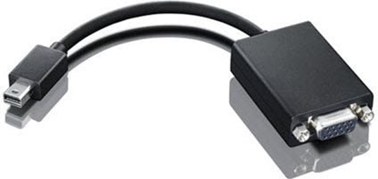 Picture of Adapter AV Lenovo DisplayPort Mini - D-Sub (VGA) czarny (0A36579)
