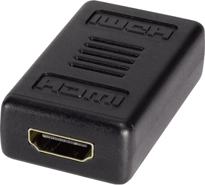 Изображение Adapter AV LogiLink HDMI - HDMI czarny (AH0006)