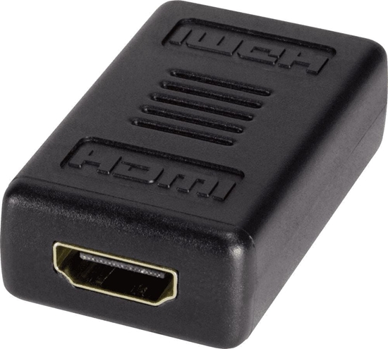 Изображение Adapter AV LogiLink HDMI - HDMI czarny (AH0006)