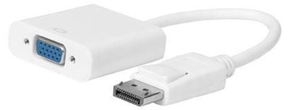 Attēls no Adapter AV MicroConnect DisplayPort - D-Sub (VGA) biay (DPVGA15CMW)