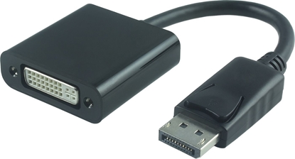 Attēls no Adapter AV MicroConnect DisplayPort - DVI-I czarny (DPDVI015)