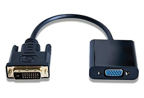 Изображение Adapter AV MicroConnect DVI-D - D-Sub (VGA) czarny (DVIDVGA)