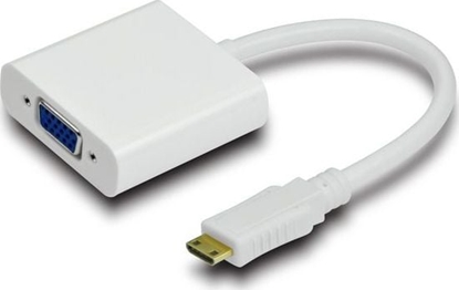 Attēls no Adapter AV MicroConnect HDMI Mini  - D-Sub (VGA) biay (HDMIVGA)