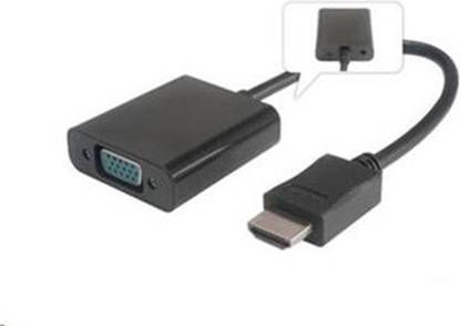 Attēls no Adapter AV PremiumCord HDMI - D-Sub (VGA) czarny