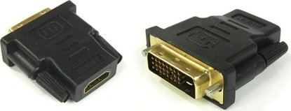Изображение Adapter AV Qoltec HDMI - DVI-D czarny (50514)