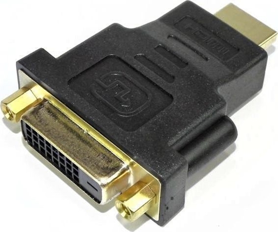 Picture of Adapter AV Qoltec HDMI - DVI-D czarny (50515)