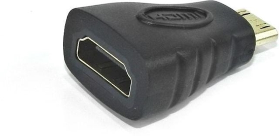 Picture of Adapter AV Qoltec HDMI Mini - HDMI czarny (50523)