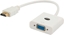 Picture of Adapter AV Savio HDMI - D-Sub (VGA) biay (CL-27B)
