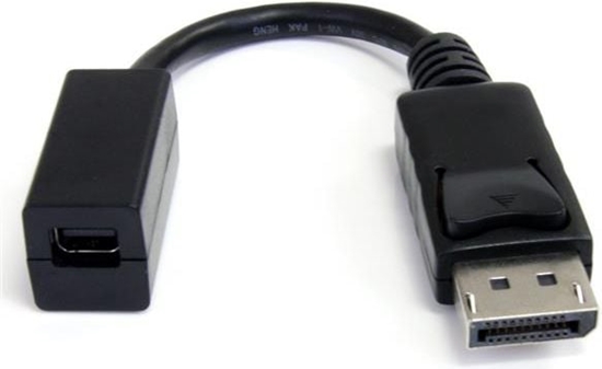Picture of Adapter AV StarTech DisplayPort Mini - DisplayPort czarny (DP2MDPMF6IN)