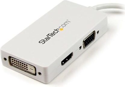 Attēls no Adapter AV StarTech DisplayPort Mini - HDMI - D-Sub (VGA) - DVI biay (MDP2VGDVHDW)