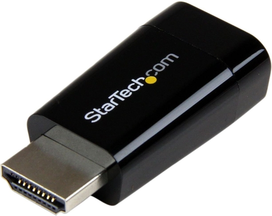 Picture of Adapter AV StarTech HDMI - D-Sub (VGA) czarny (HD2VGAMICRO)