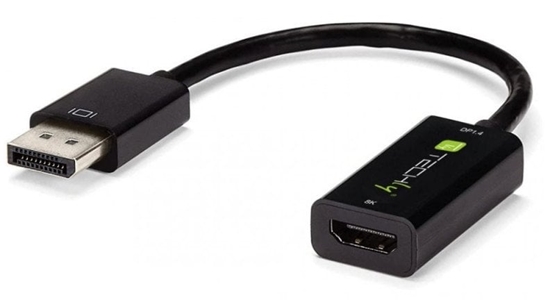 Picture of Adapter AV Techly DisplayPort - HDMI czarny (IADAP DP-HDMIF8K)