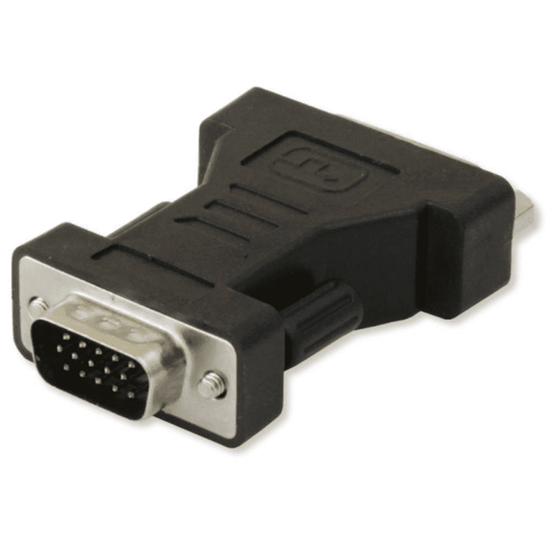 Picture of Adapter AV Techly DVI-I - D-Sub (VGA) czarny (304451)