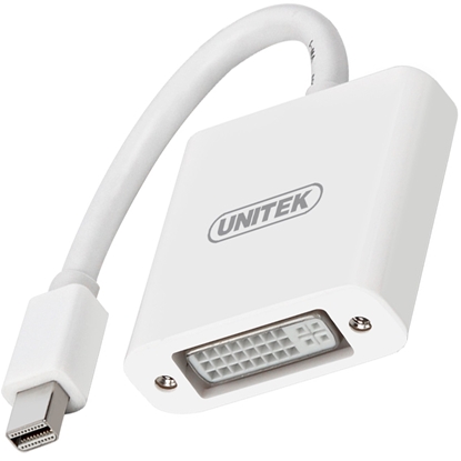 Attēls no Adapter AV Unitek DisplayPort Mini - DVI-I biay (Y-6326WH)