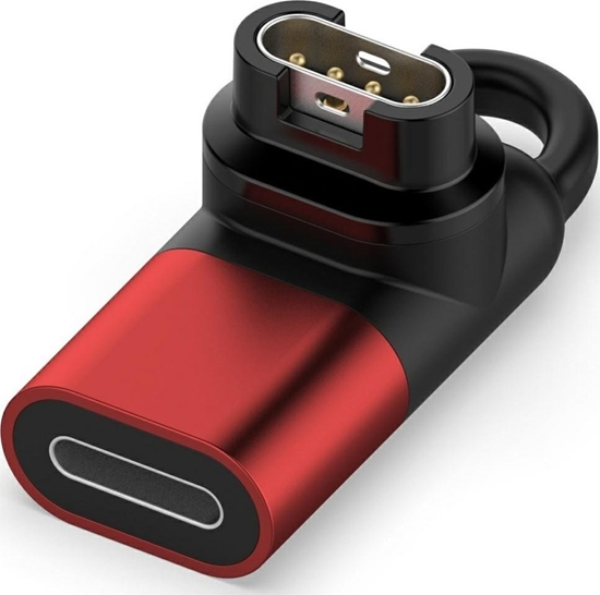 Изображение Adapter Lightning Beline do adowania     zegarków Garmin czerwony