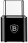 Picture of Adapter USB Baseus USB-C - microUSB Czarny  (28296-uniw)