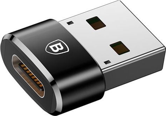 Изображение Adapter USB Baseus USB-C - USB Czarny  (28297-uniw)