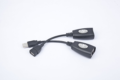 Attēls no Adapter USB Gembird UAE30M USB - RJ45 Czarny  (UAE30M)