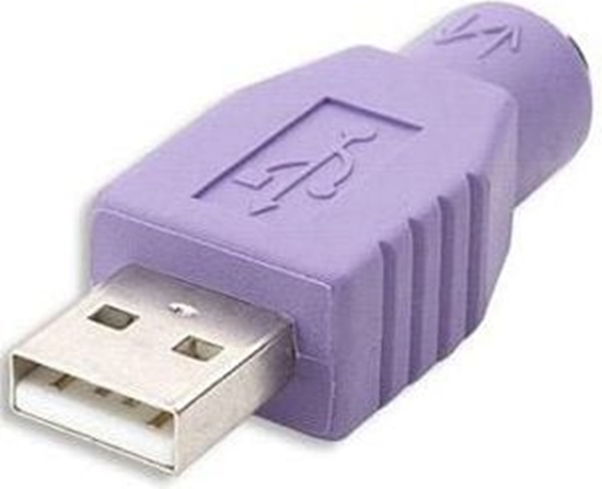 Изображение Adapter USB Goobay USB - PS/2 Fioletowy  (68918)